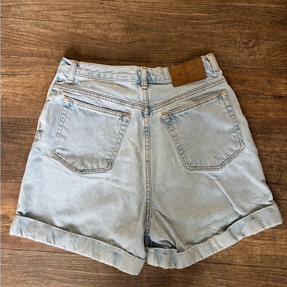 Vintage Calvin Klein Jeans Light Blue Jean Shorts